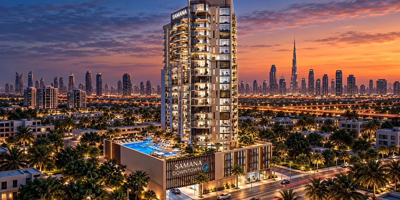 SAMANA Downtown One, Downtown Jebel Ali