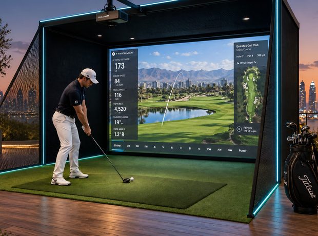 A golf simulator